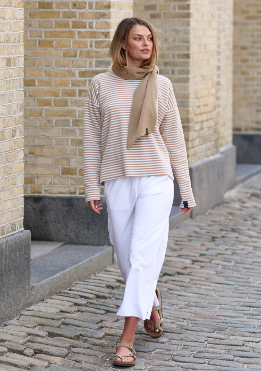 HENRIETTE STEFFENSEN COPENHAGEN BLUSE RUND HALS - 1359 BLUSER STRIPES C&O 789