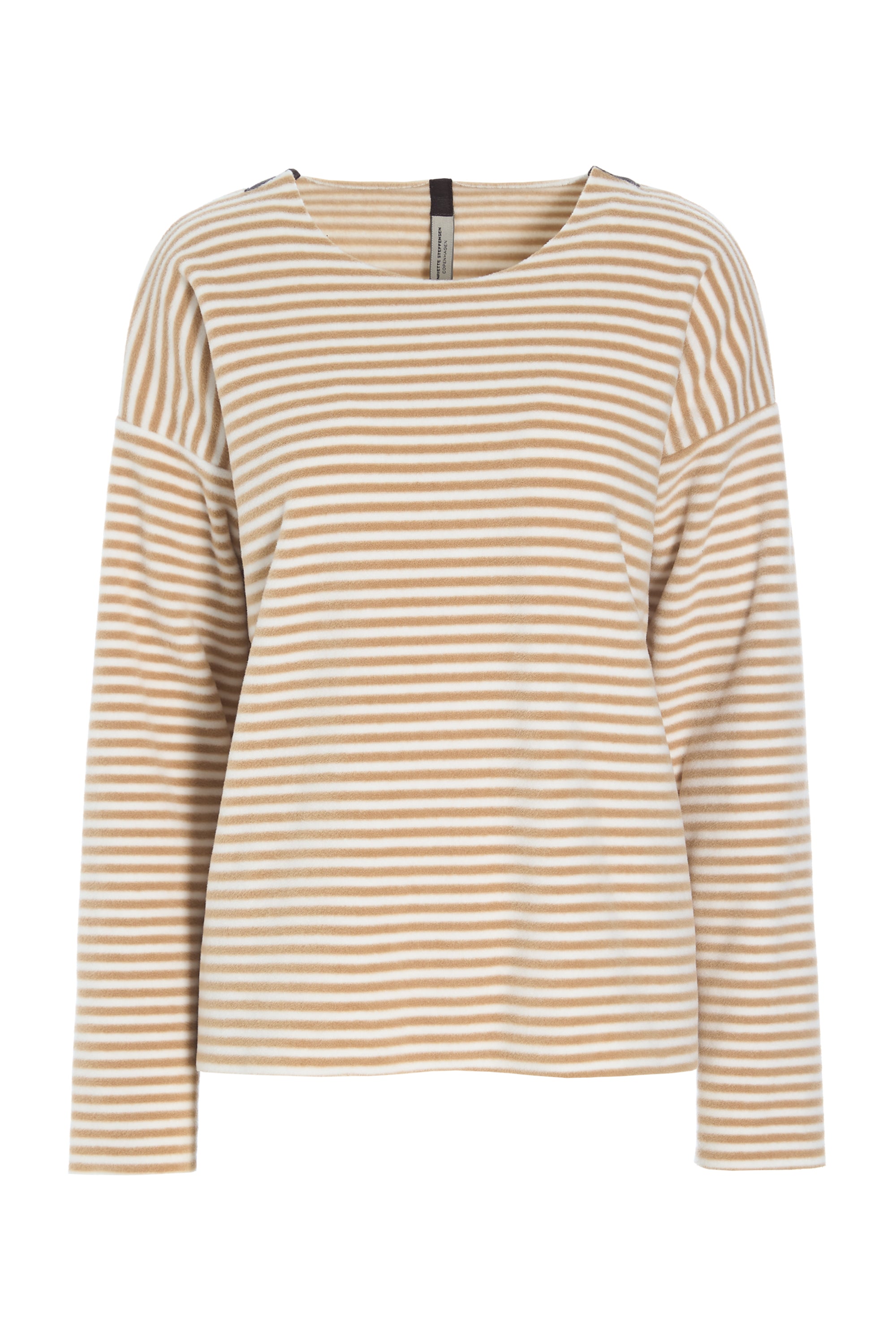 HENRIETTE STEFFENSEN COPENHAGEN BLUSE RUND HALS - 1359 BLUSER STRIPES C&O 789