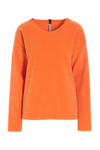 BLUSE RUND HALS - 1359 orange - ORANGE