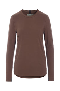 BLUSE SLIM FIT - 96091 - CHOCOLATE