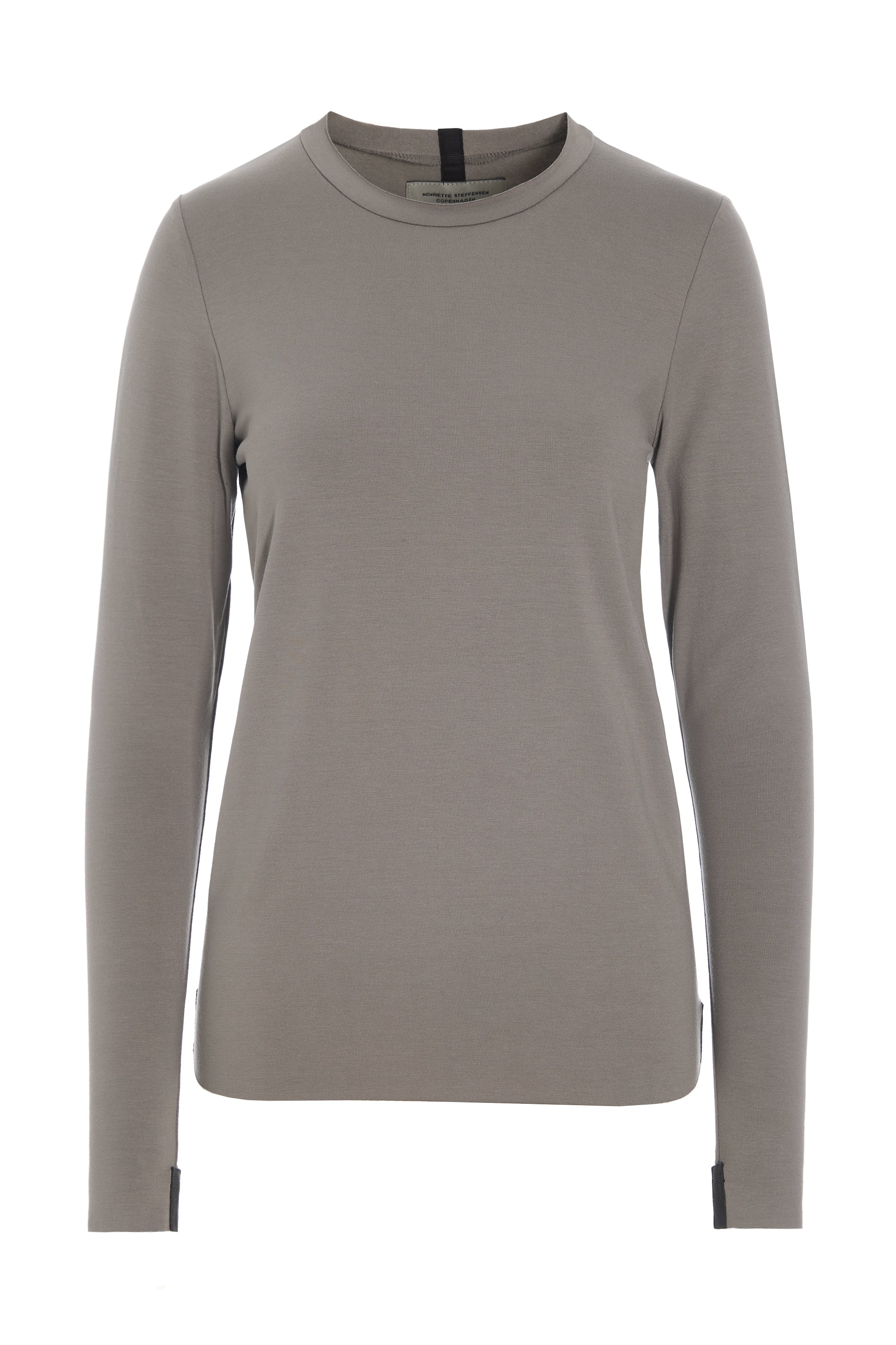 HENRIETTE STEFFENSEN COPENHAGEN BLUSE SLIM FIT - 96091 BLUSER ELEPHANT 654