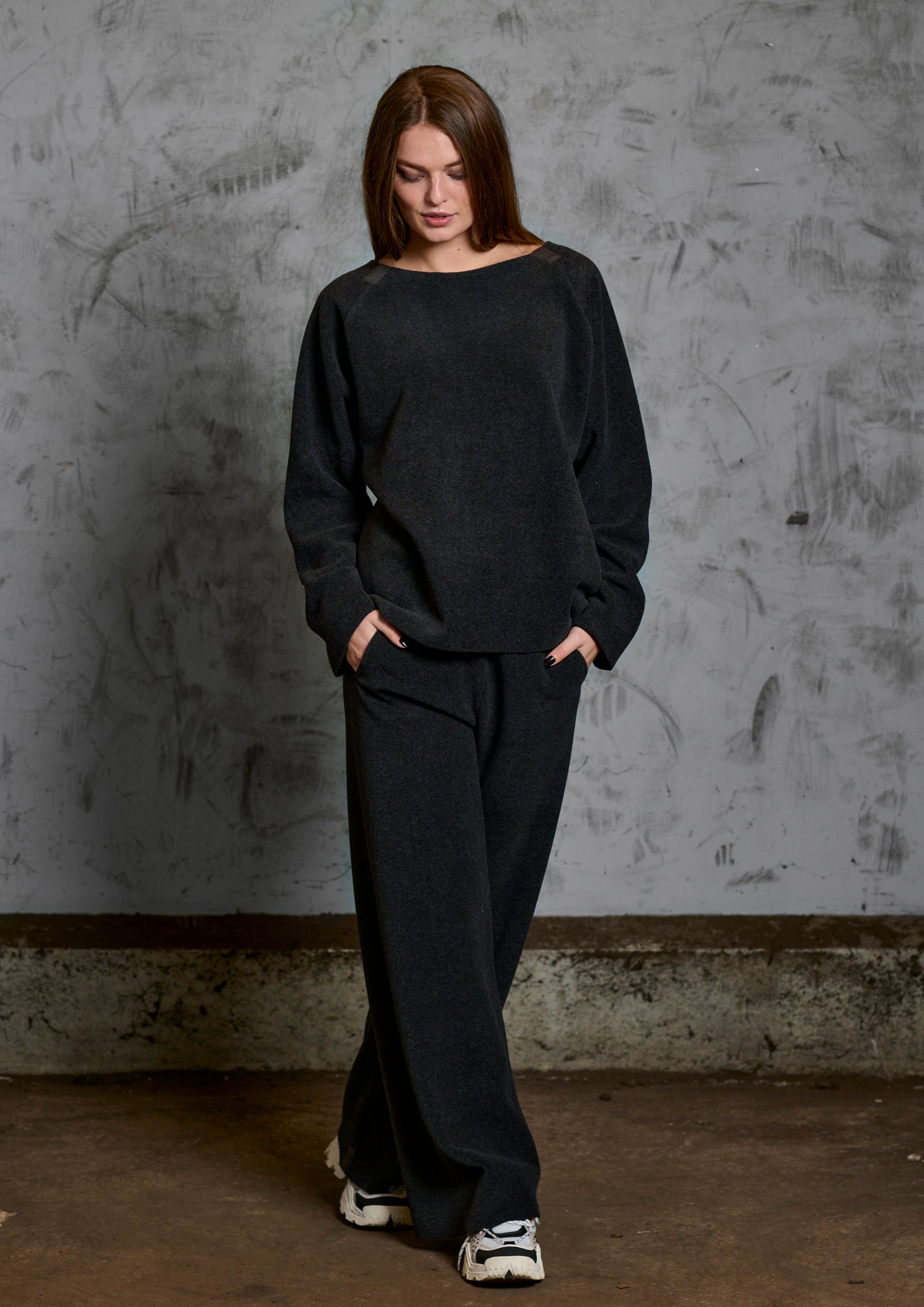 HENRIETTE STEFFENSEN COPENHAGEN BUKSER - 2112 BUKSER SOFT BLACK 914