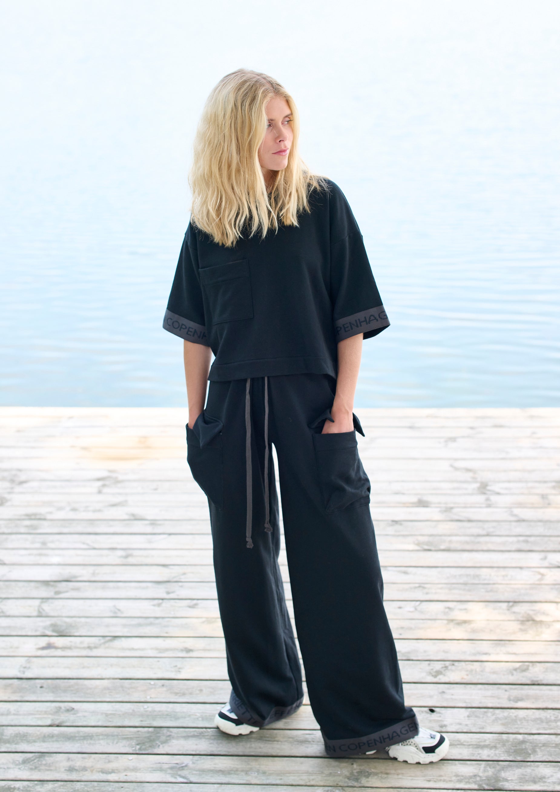 HENRIETTE STEFFENSEN COPENHAGEN BUKSER - 72303 BUKSER BLACK 900