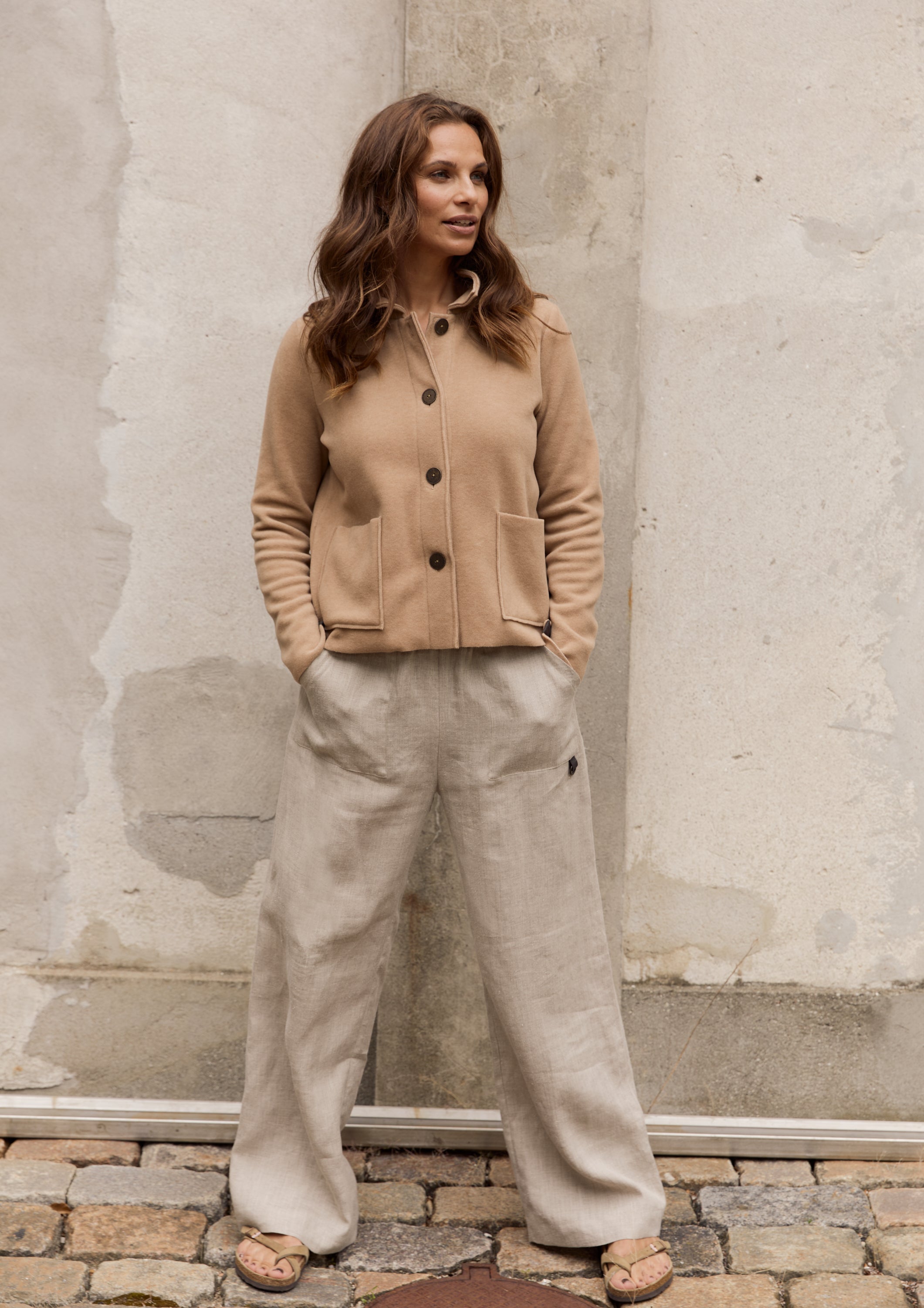 HENRIETTE STEFFENSEN COPENHAGEN BUKSER - 82001 BUKSER NATURE 446