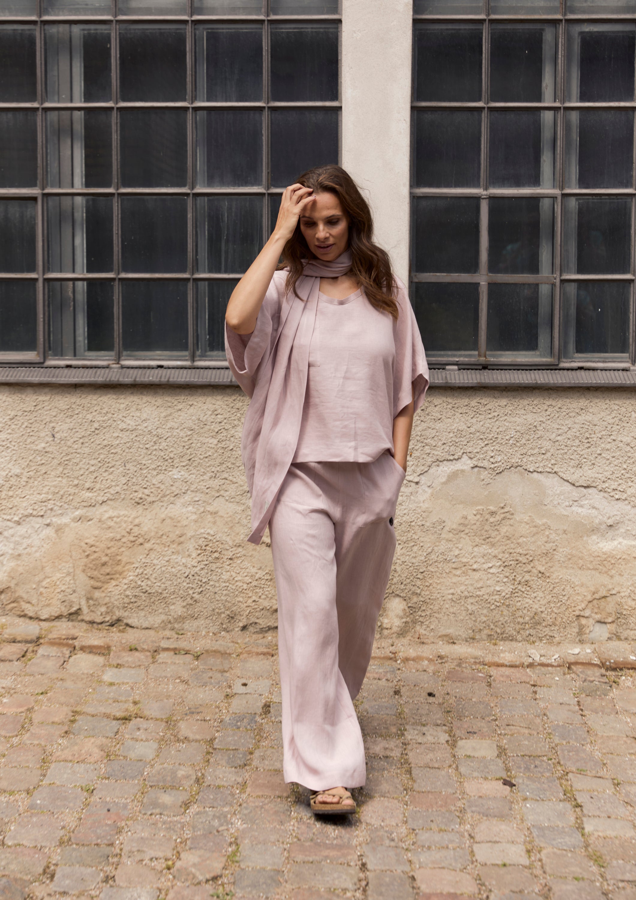 HENRIETTE STEFFENSEN COPENHAGEN BUKSER - 82001 BUKSER NUDE 401