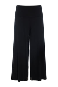 BUKSER FOLDET I TALJEN 3/4 - 99017 - BLACK
