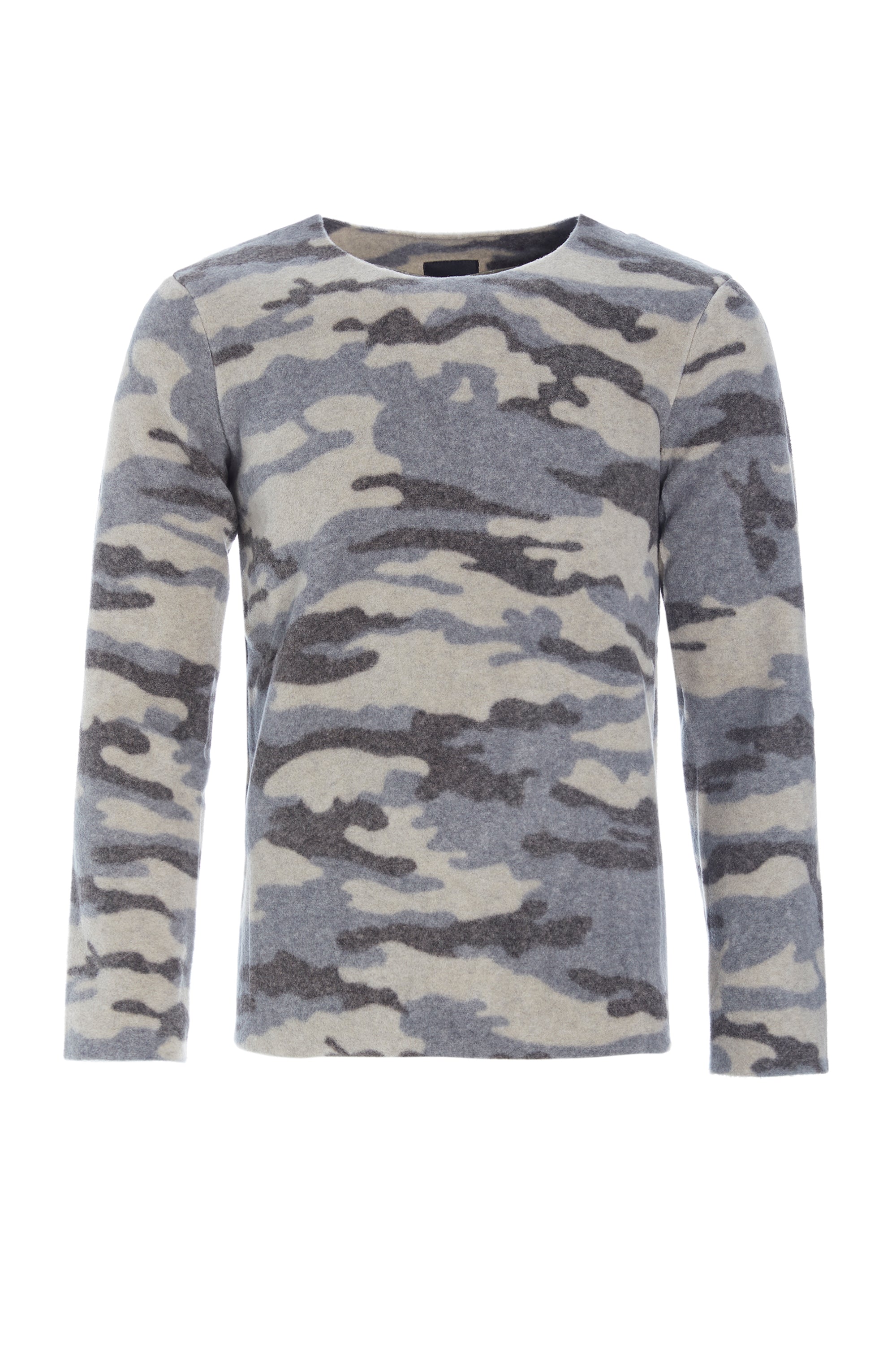 CARL BY STEFFENSEN COPENHAGEN Blouse rund hals - 1000P BLOUSES & SWEATERS CAMOUFLAGE 102