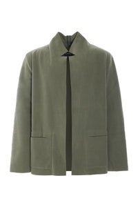 CARDIGAN - 1001C - DUSTY GREEN