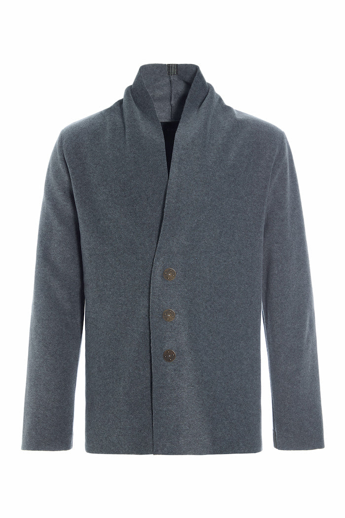 CARL BY STEFFENSEN COPENHAGEN CARDIGAN - 1034C CARDIGANS GREY 905