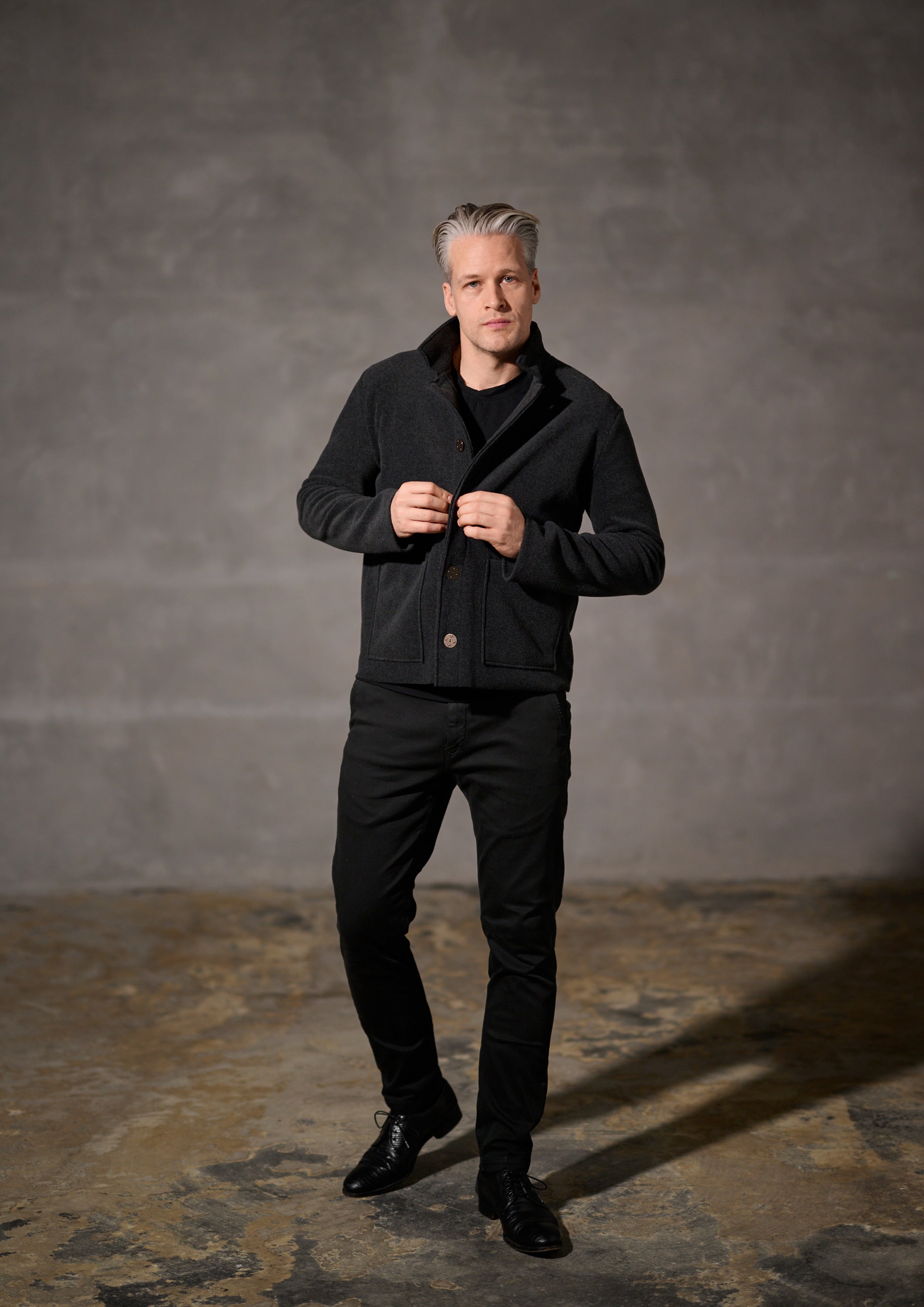 CARL BY STEFFENSEN COPENHAGEN CARDIGAN - 1049C CARDIGANS SOFT BLACK 914