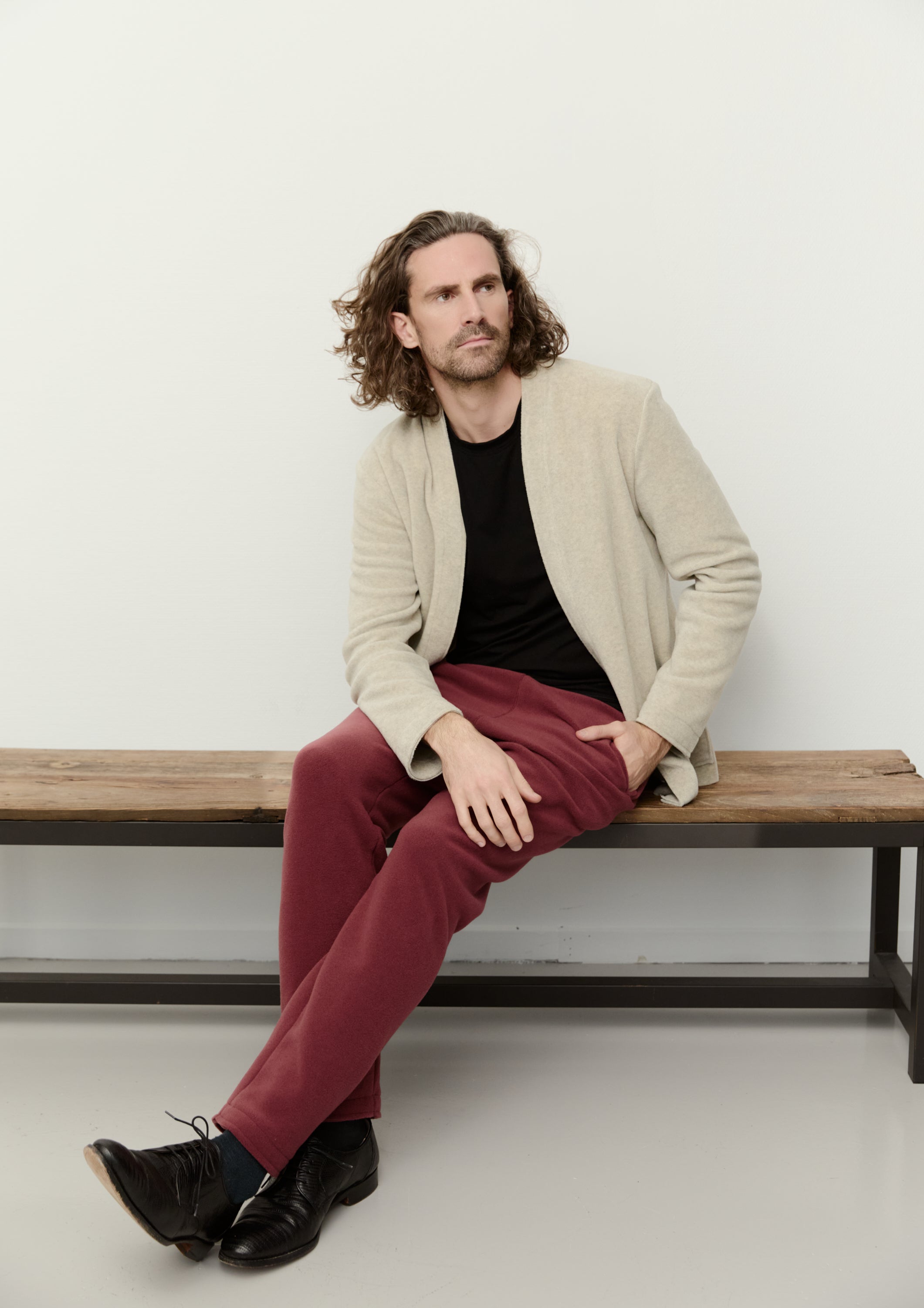 CARL BY STEFFENSEN COPENHAGEN CARDIGAN - 1058C CARDIGANS SAND 805