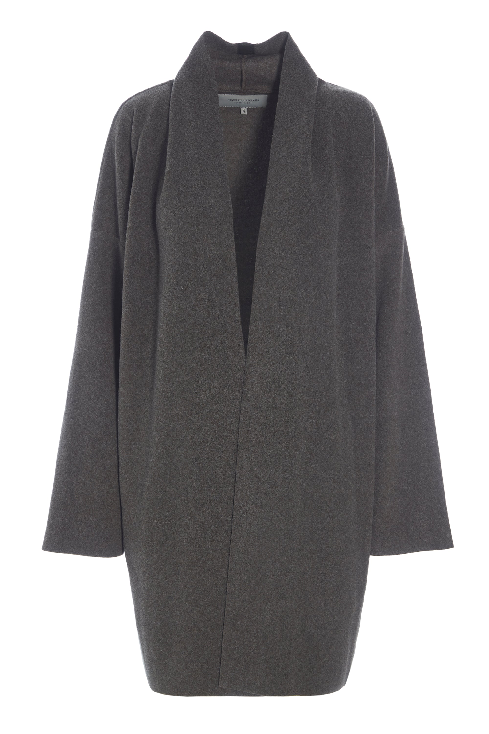 HENRIETTE STEFFENSEN COPENHAGEN CARDIGAN - 7130 CARDIGANS BARK 320
