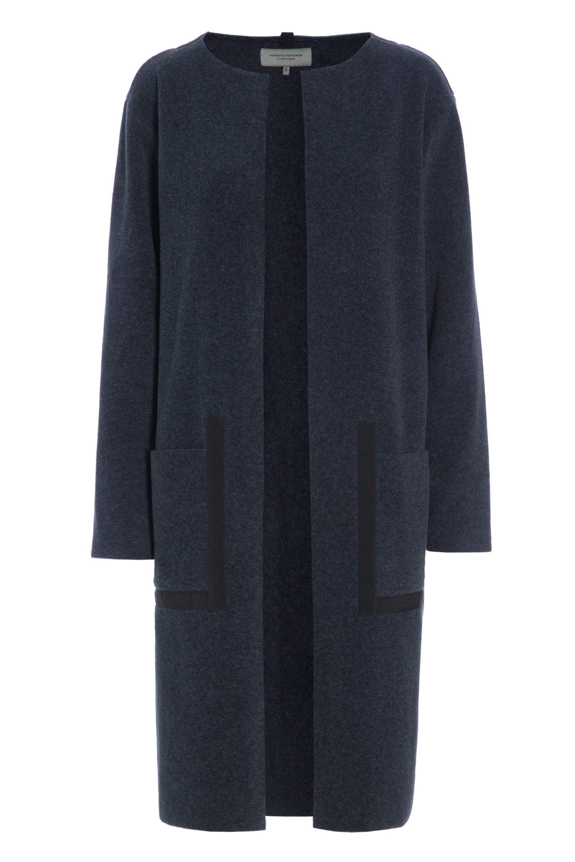 HENRIETTE STEFFENSEN COPENHAGEN CARDIGAN - 7142 CARDIGANS DEEP BLUE 502