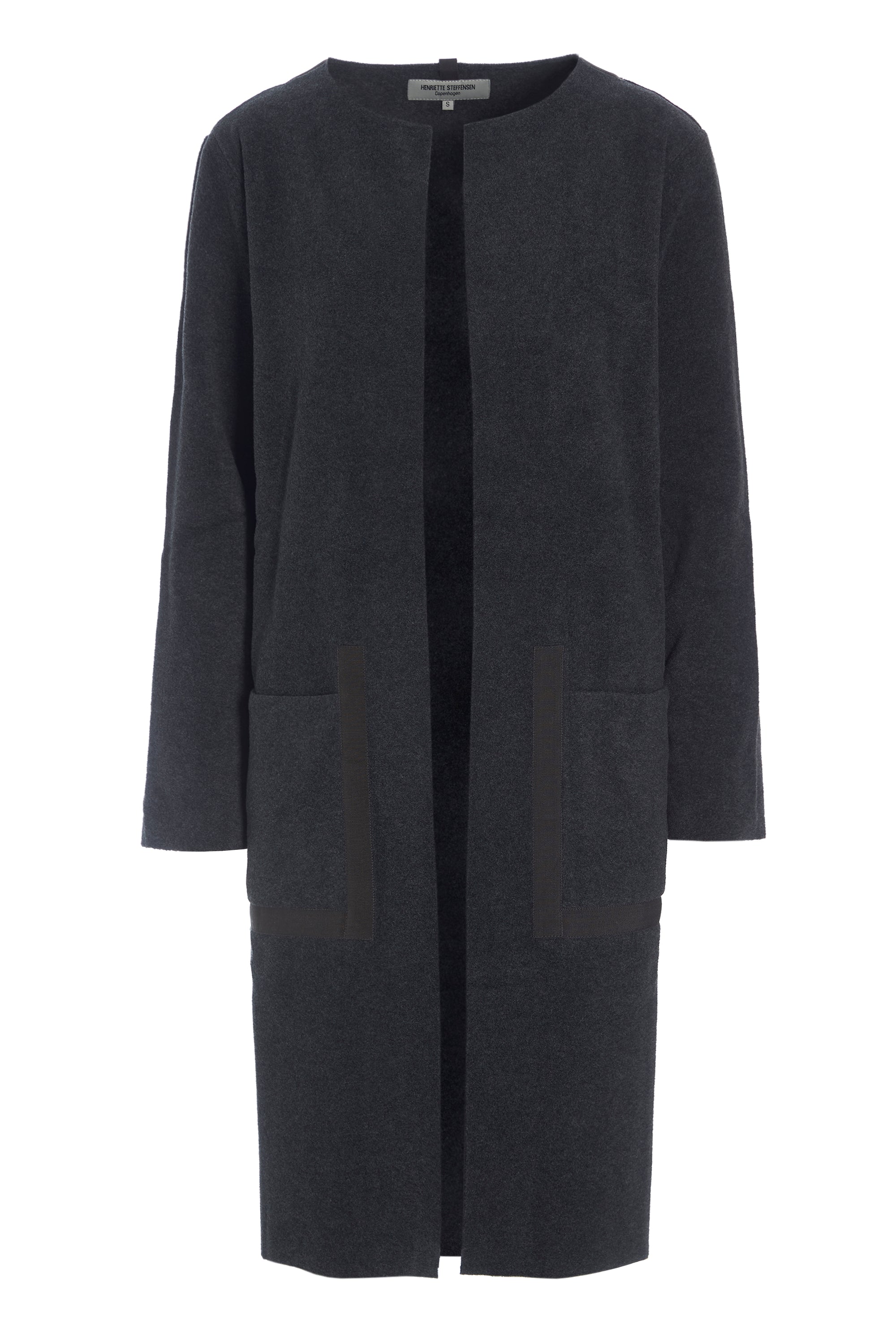 HENRIETTE STEFFENSEN COPENHAGEN CARDIGAN - 7142 CARDIGANS SOFT BLACK 914