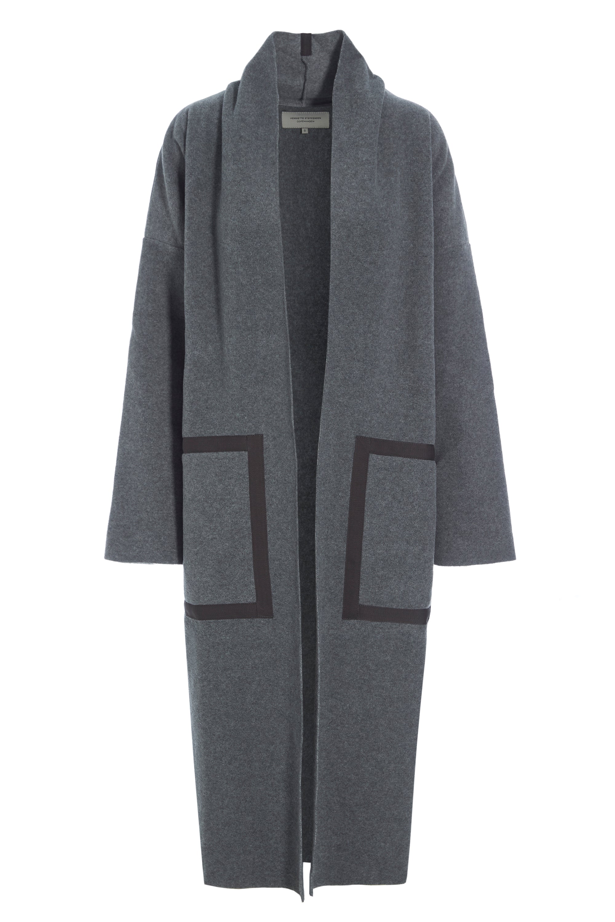 HENRIETTE STEFFENSEN COPENHAGEN CARDIGAN - 7143 CARDIGANS GREY 905