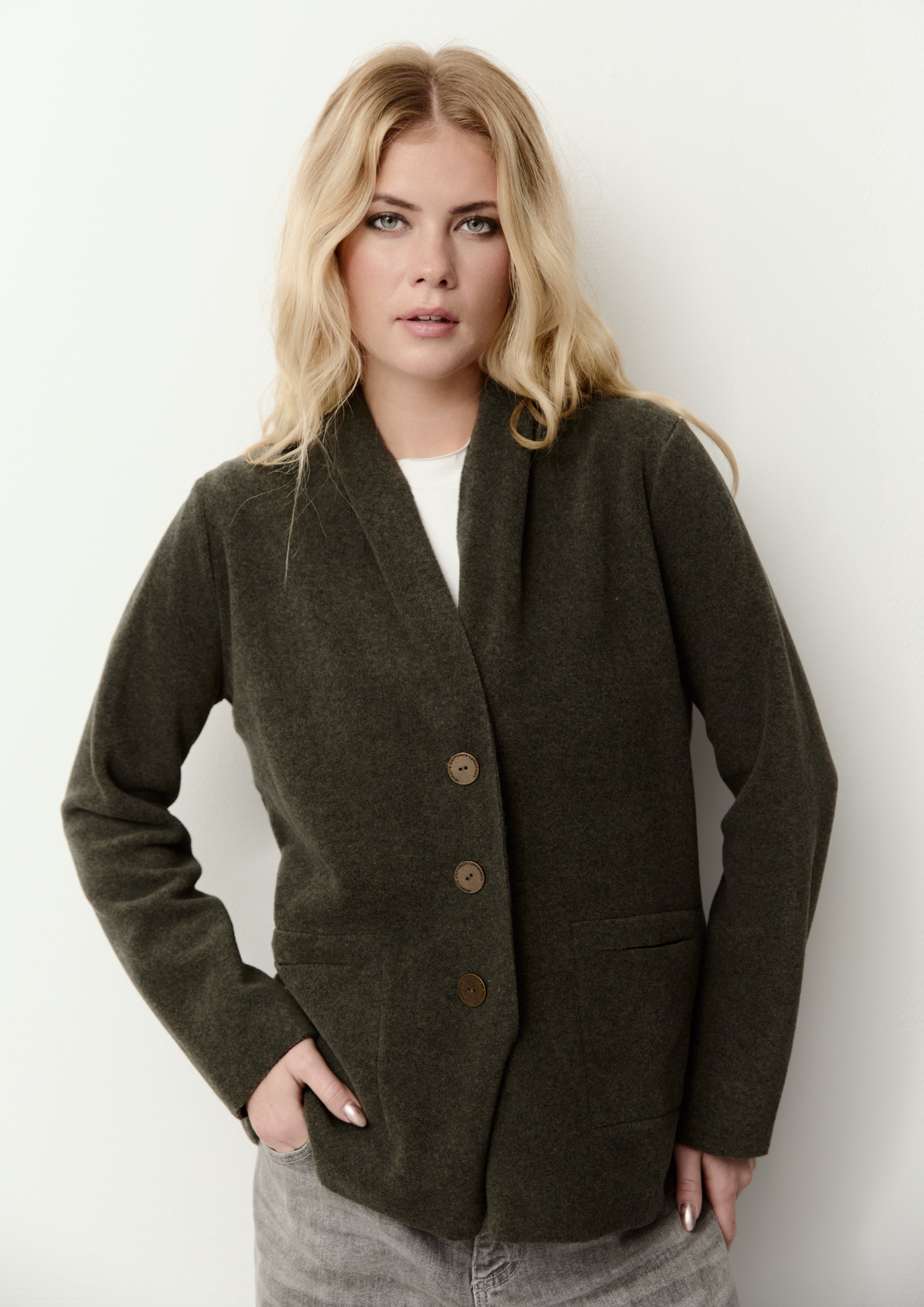 HENRIETTE STEFFENSEN COPENHAGEN CARDIGAN - 7168 CARDIGANS FORREST 600