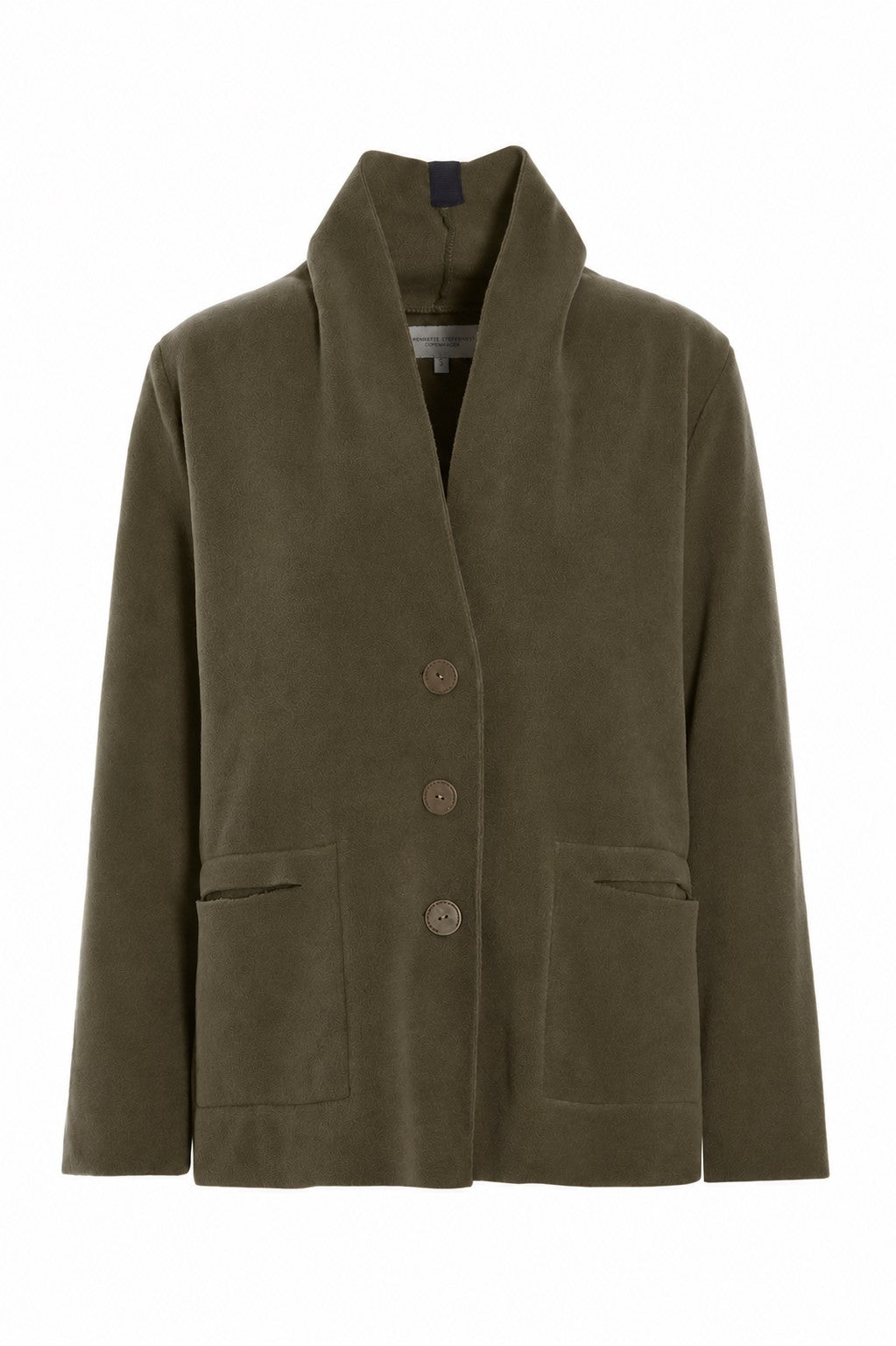HENRIETTE STEFFENSEN COPENHAGEN CARDIGAN - 7168 CARDIGANS MOSS 611