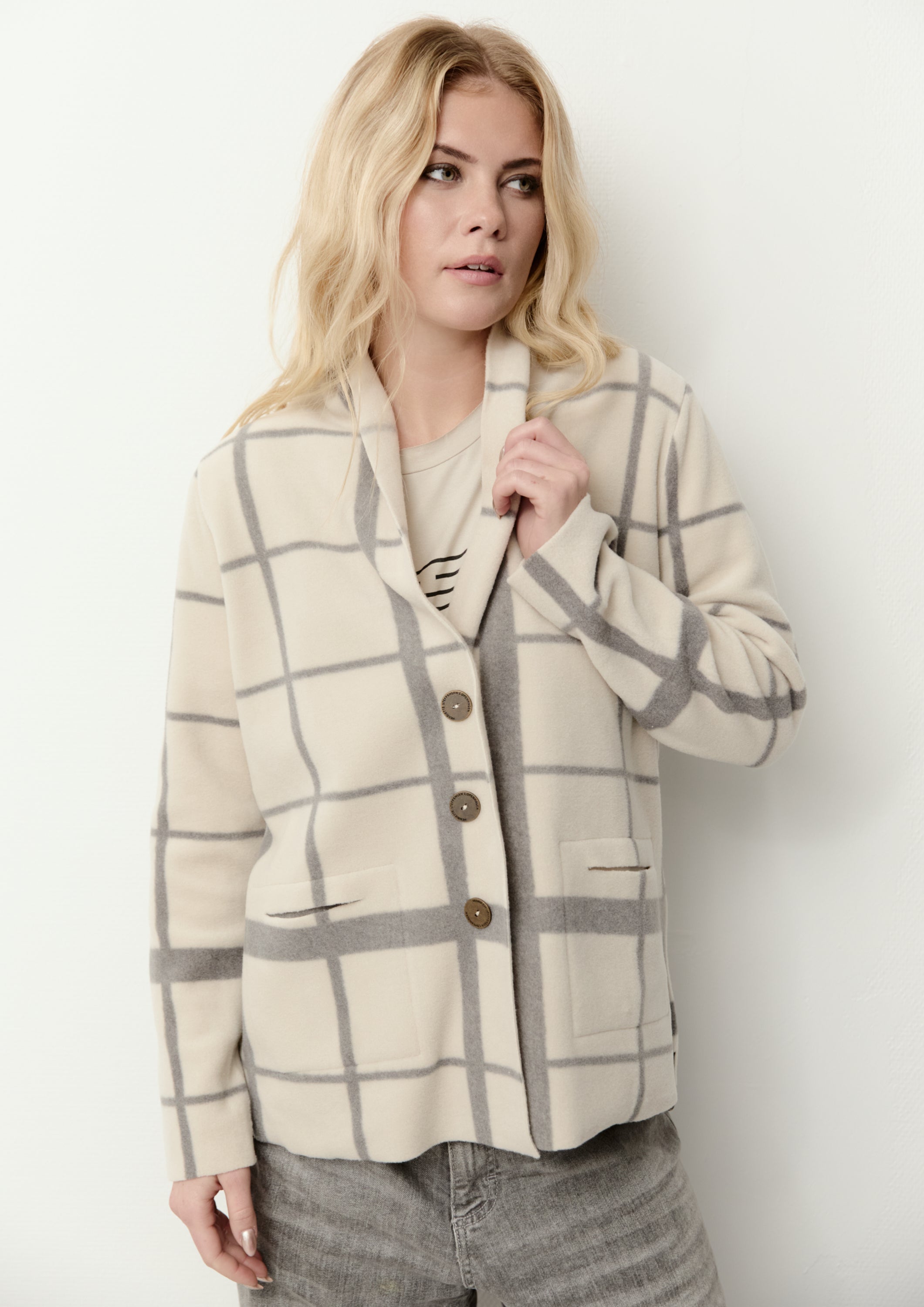 HENRIETTE STEFFENSEN COPENHAGEN CARDIGAN - 7168P CARDIGANS CLAN PRINT KIT 780