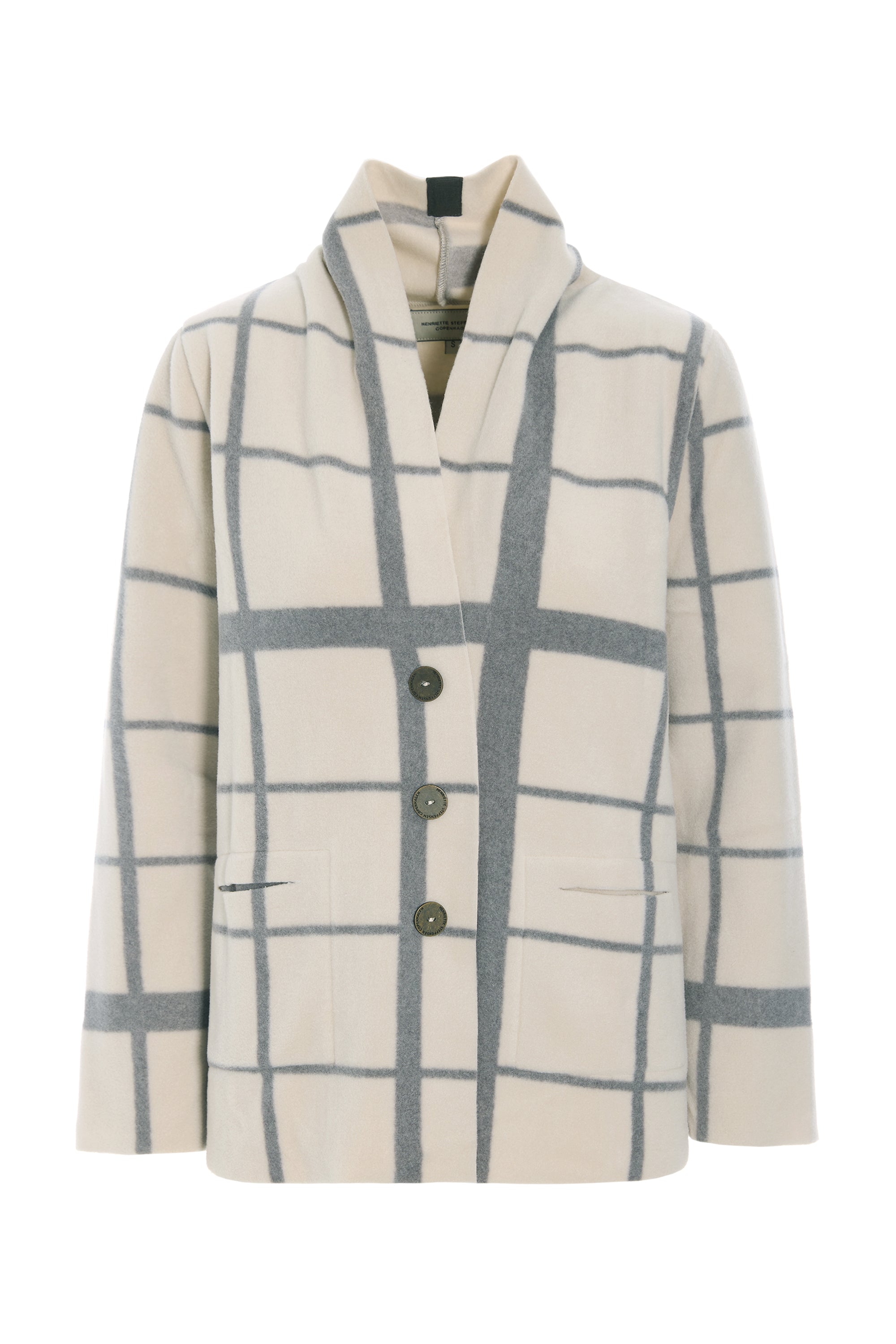 HENRIETTE STEFFENSEN COPENHAGEN CARDIGAN - 7168P CARDIGANS CLAN PRINT KIT 780