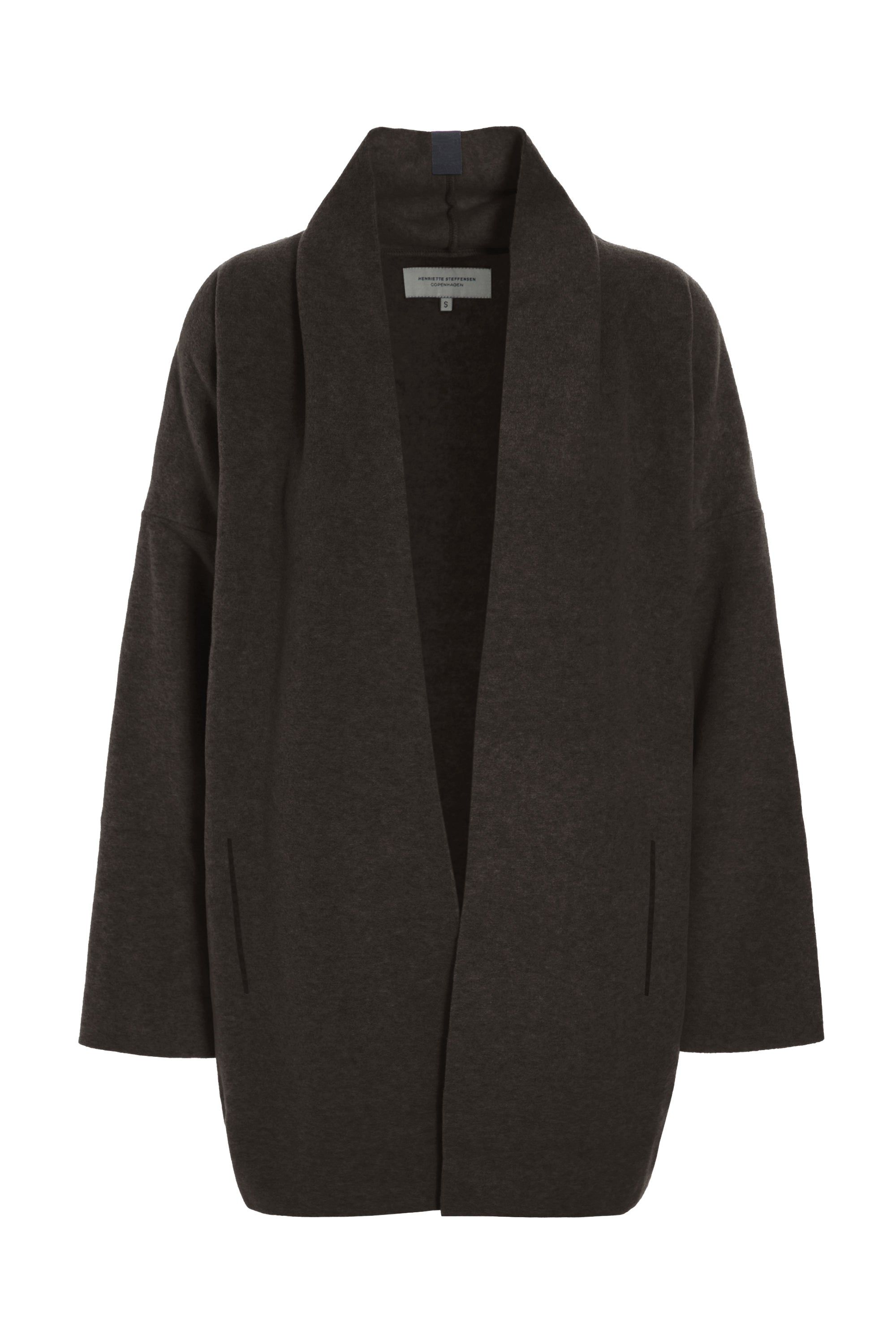 HENRIETTE STEFFENSEN COPENHAGEN CARDIGAN - 7173 CARDIGANS CHOKOLATE 844