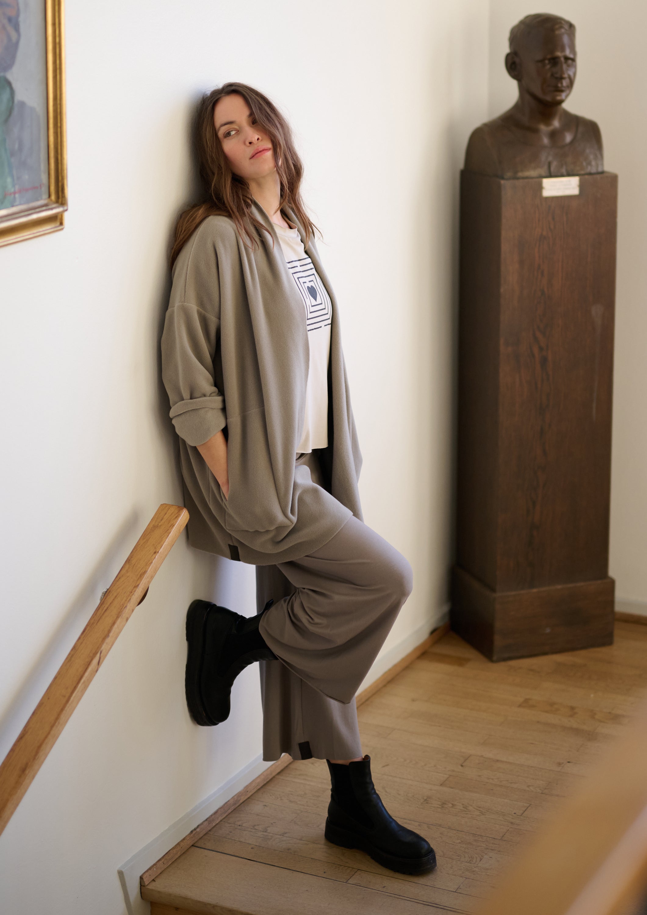 HENRIETTE STEFFENSEN COPENHAGEN CARDIGAN - 7173 CARDIGANS ELEPHANT 654