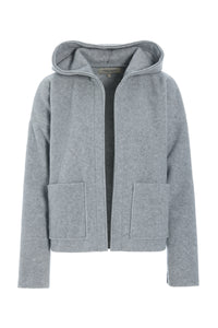 CARDIGAN - 7176 - LIGHT GREY