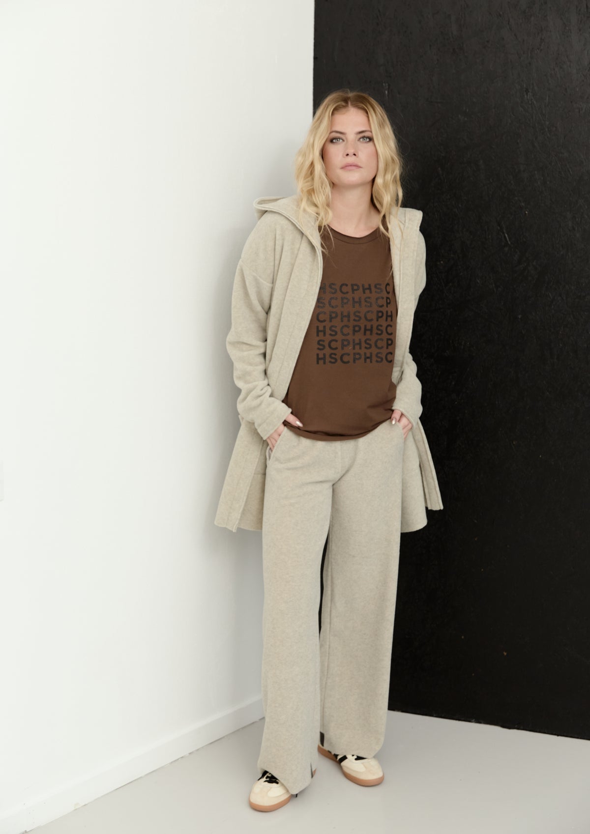 HENRIETTE STEFFENSEN COPENHAGEN CARDIGAN - 7178 CARDIGANS SAND 805