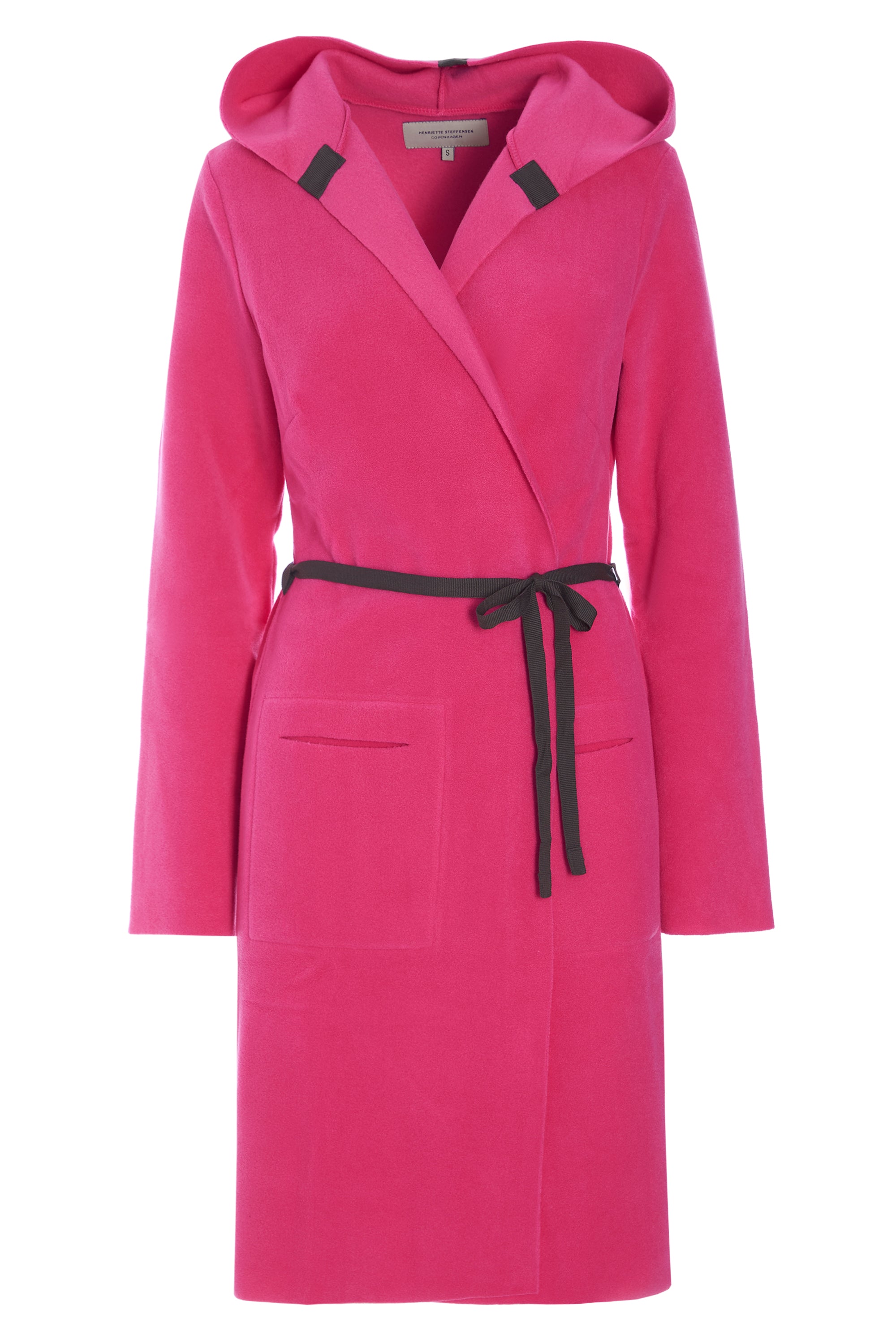 HENRIETTE STEFFENSEN COPENHAGEN CARDIGAN MED BÆLTE - 7151 CARDIGANS PINK 369