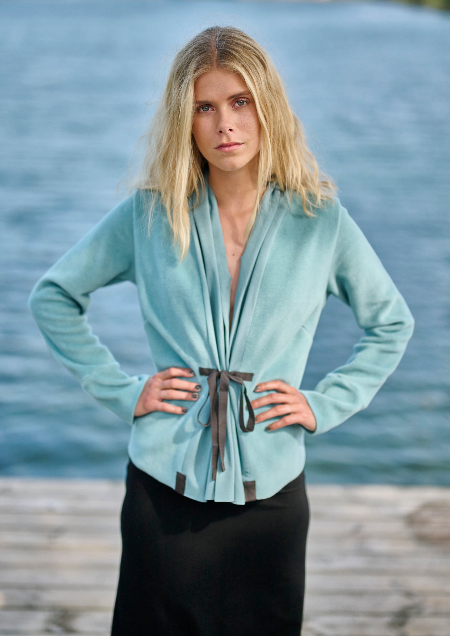 HENRIETTE STEFFENSEN COPENHAGEN CARDIGAN MIX - 7123 CARDIGANS SALVIE/SALVIE 680