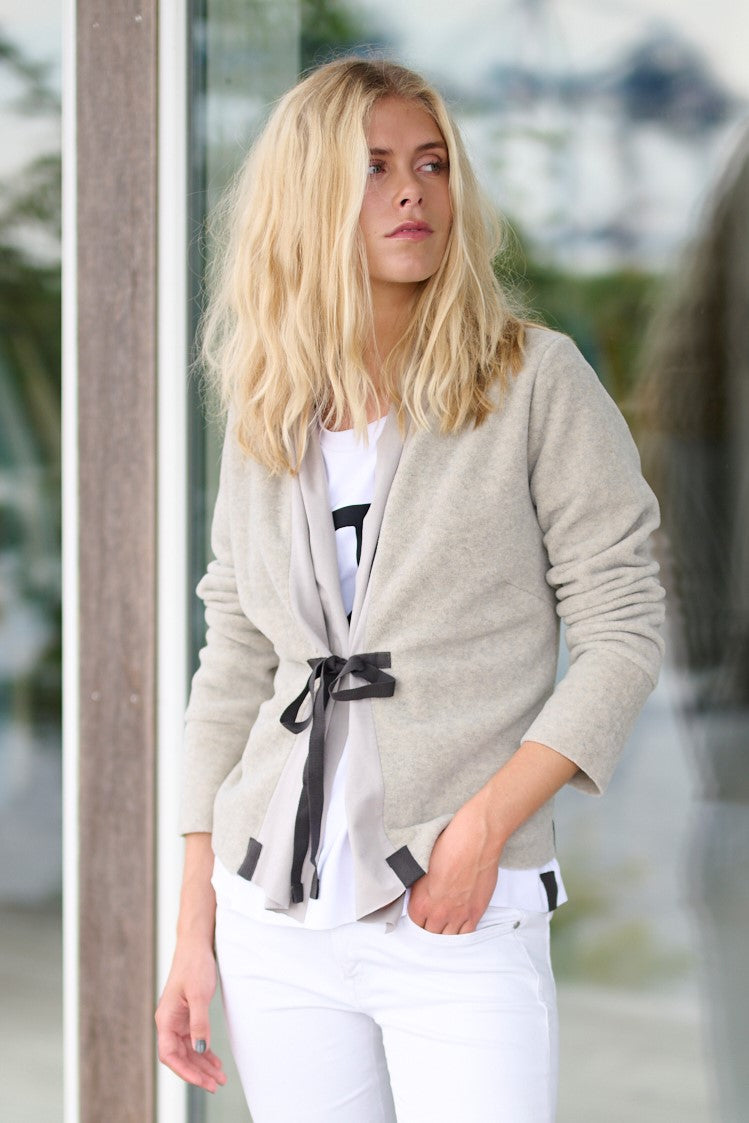 HENRIETTE STEFFENSEN COPENHAGEN CARDIGAN MIX - 7123 CARDIGANS SAND/SAND 812