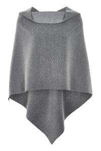 EKSTRA STOR PONCHO - 4040 - GREY