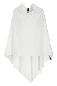 EKSTRA STOR PONCHO - 4040 - OFF WHITE