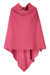 EKSTRA STOR PONCHO - 4040 - PINK