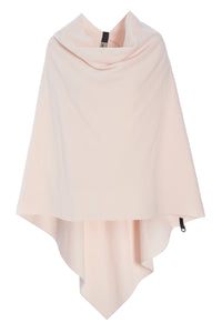 EKSTRA STOR PONCHO - 4040 - SOFT ROSE