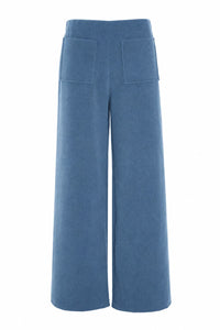 FLARE BUKSER - 2125 - DUSTY BLUE