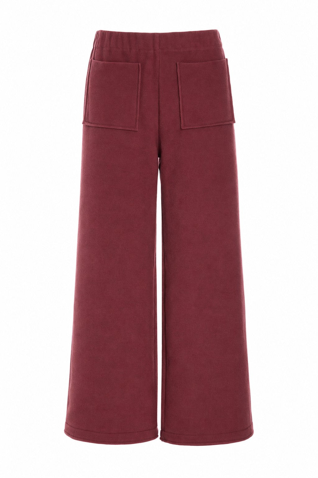 HENRIETTE STEFFENSEN COPENHAGEN FLARE BUKSER 3/4 LÆNGDE - 2124 BUKSER BORDEAUX 474