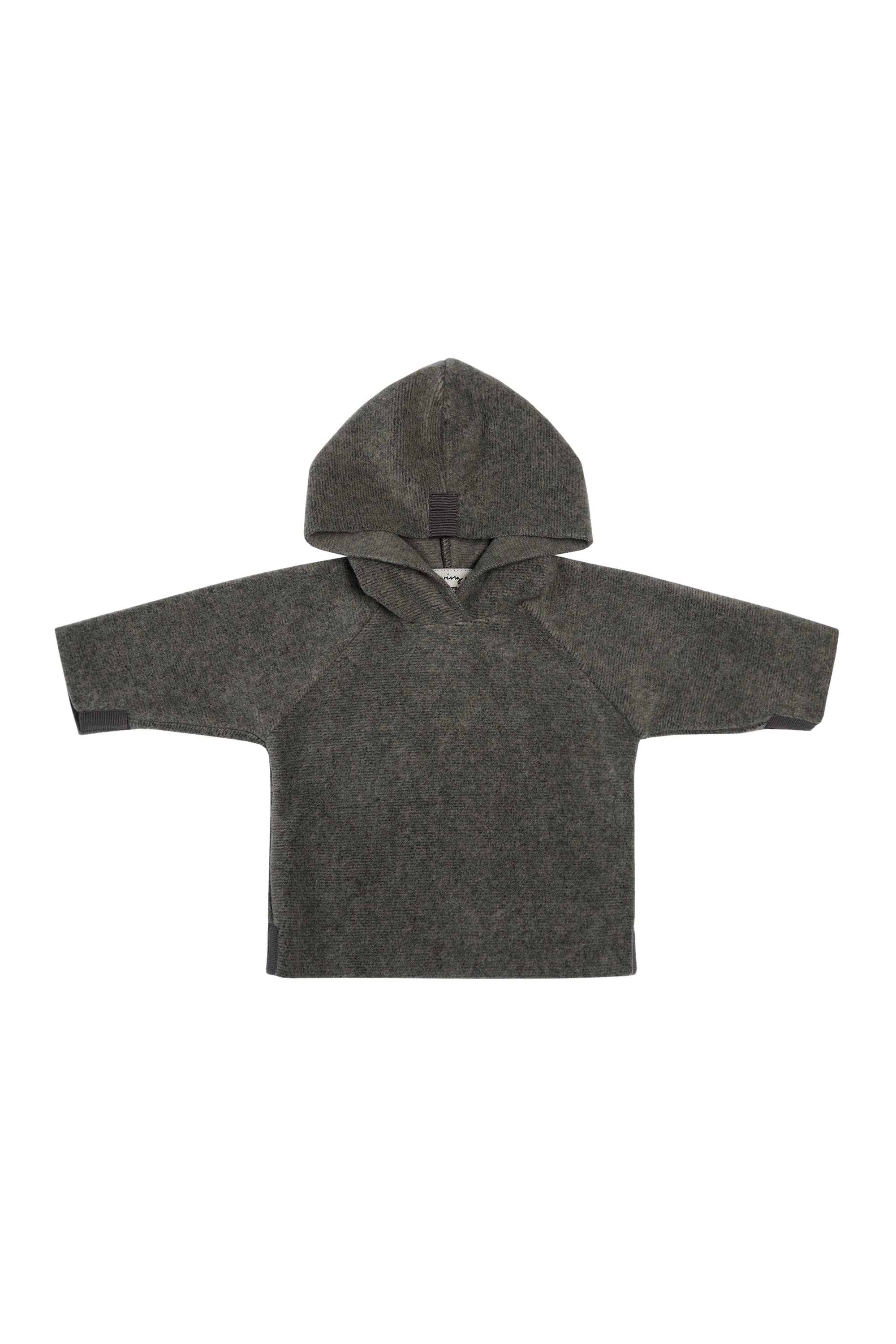 GROWING UP FLEECE BLUSE HÆTTE BABY - 108 GU BLUSER BARK 320