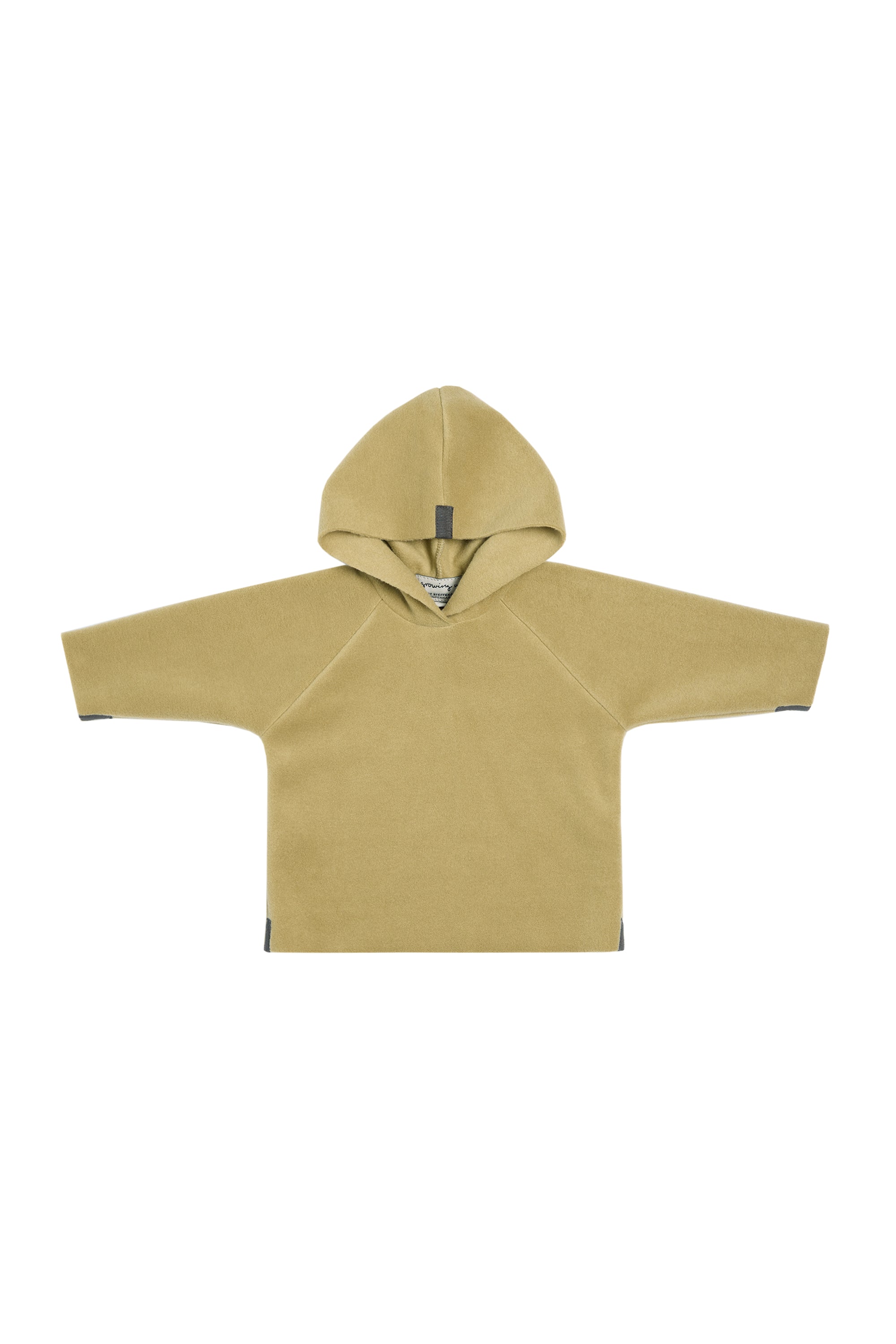 GROWING UP FLEECE BLUSE HÆTTE BABY - 108 GU BLUSER OLIVE 655