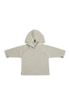 FLEECE BLUSE HÆTTE BABY - 108 - SAND