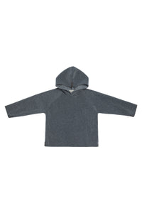 FLEECE BLUSE HÆTTE TODDLER - 108 - GREY