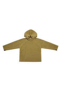FLEECE BLUSE HÆTTE TODDLER - 108 - OLIVE