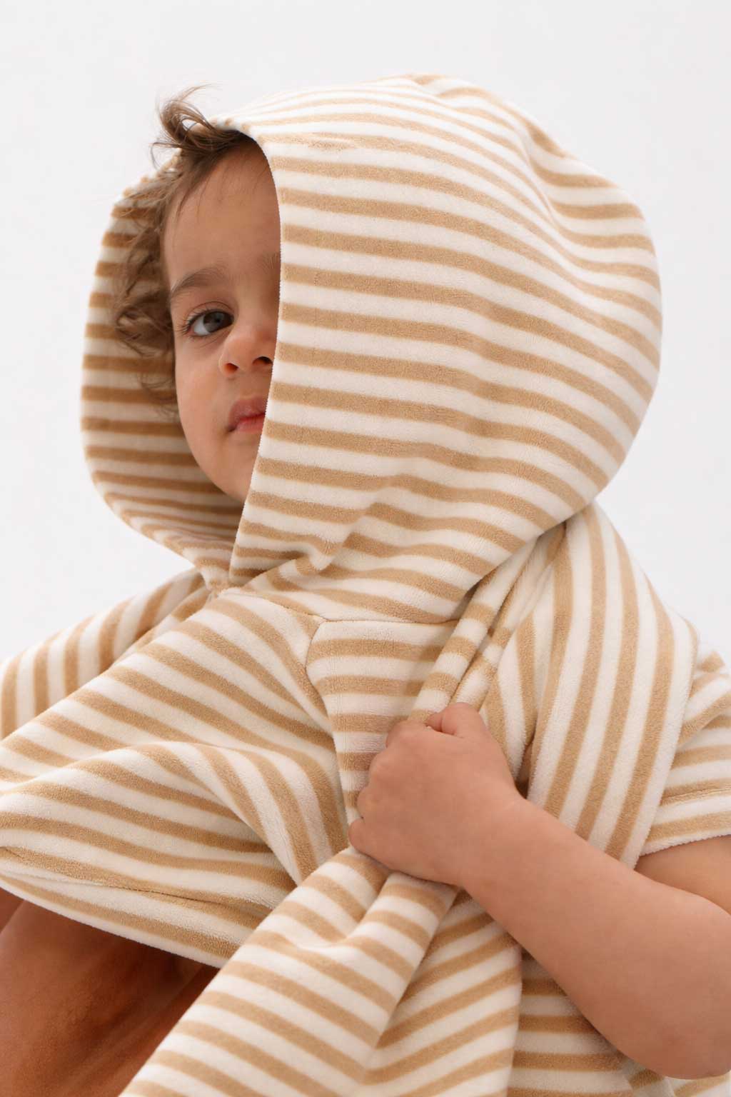 GROWING UP FLEECE BLUSE HÆTTE TODDLER - 108 GU BLUSER STRIPES C&O 789