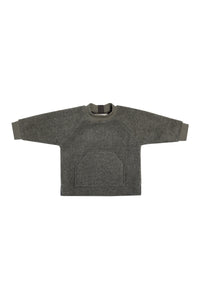 FLEECE BLUSE LOMME BABY - 109 - BARK