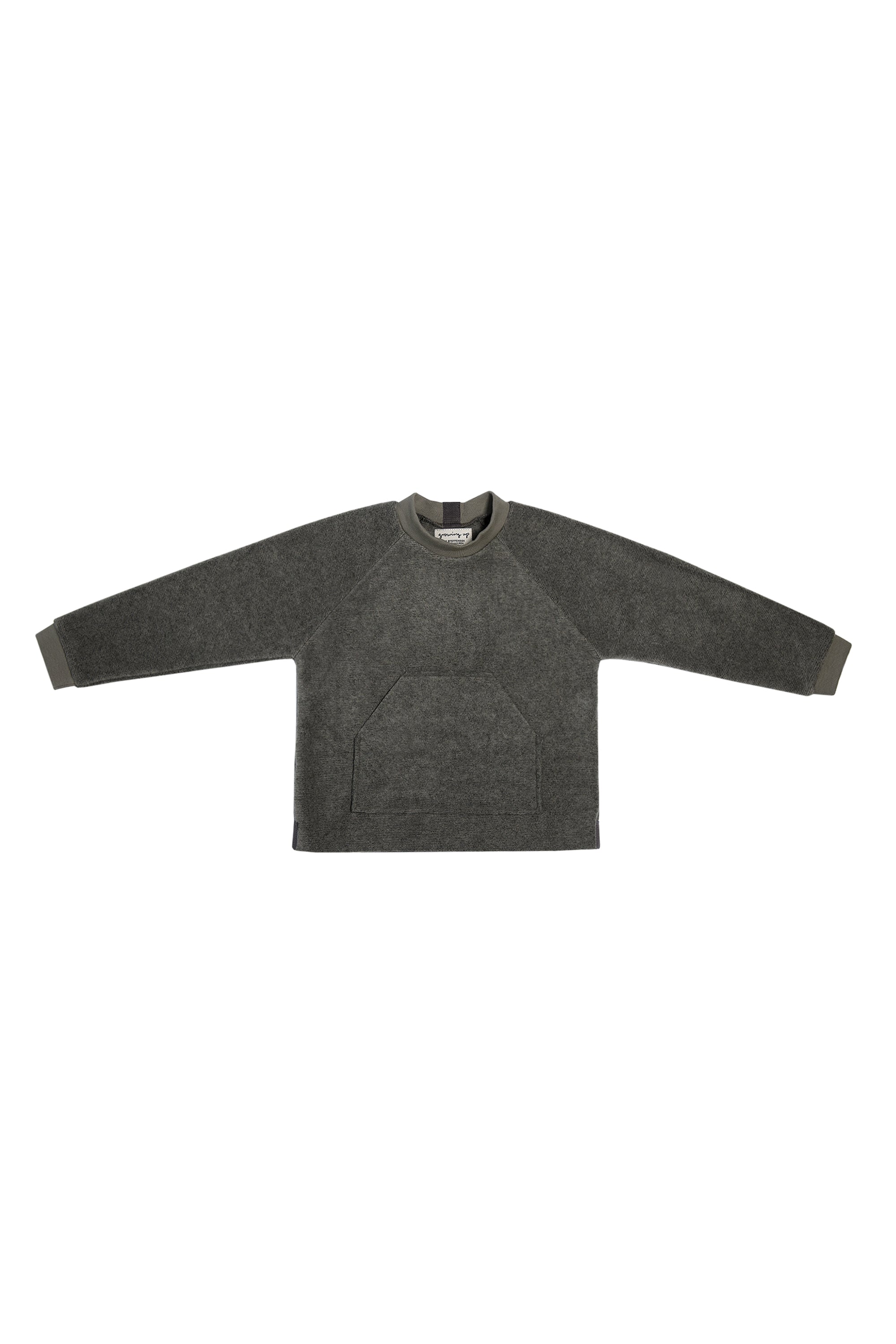 GROWING UP FLEECE BLUSE LOMME CHILD - 109 GU BLUSER BARK 320