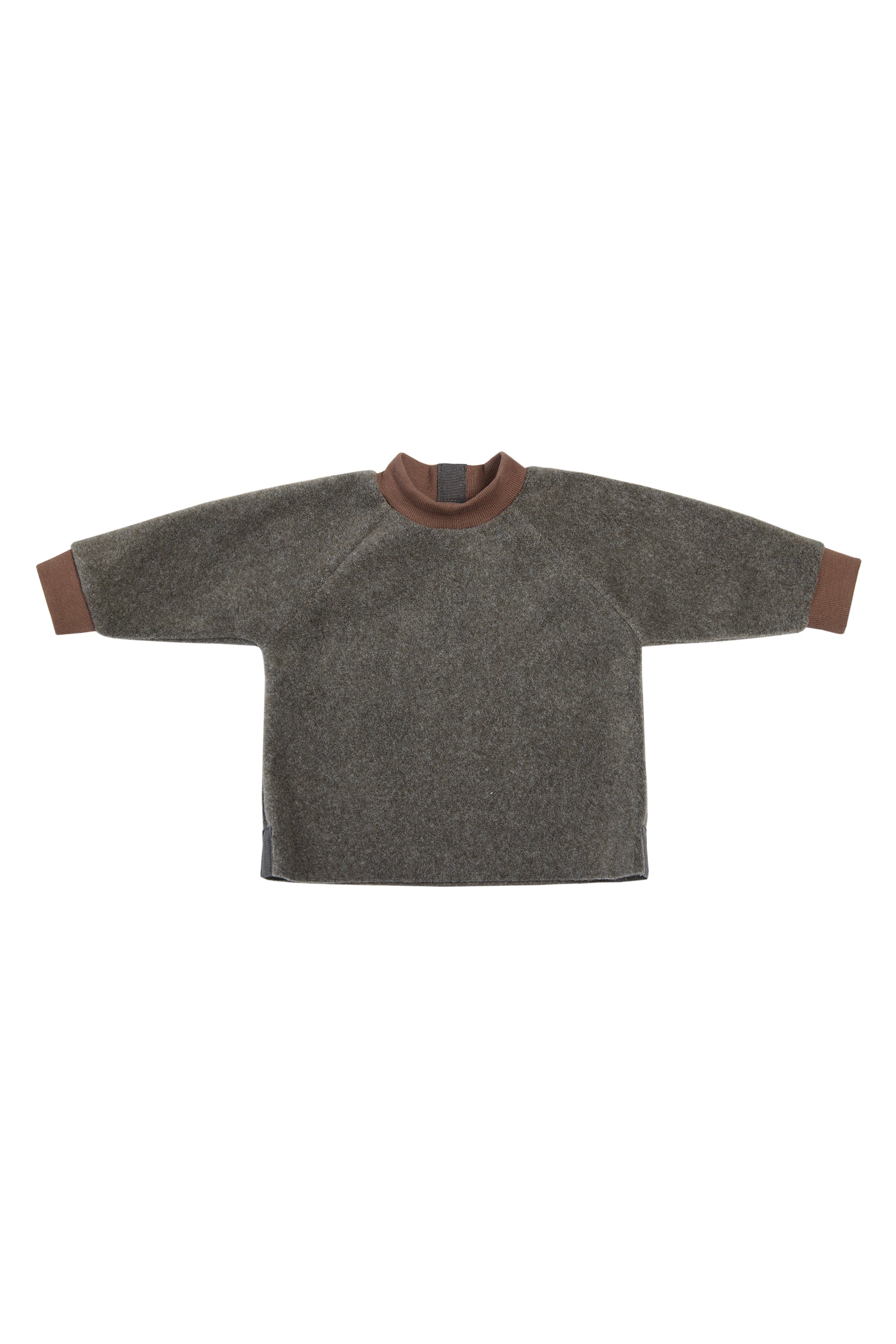 GROWING UP FLEECE BLUSE RUND HALS BABY - 107 GU BLUSER BARK 320