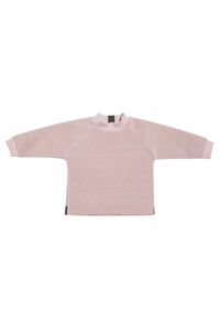 FLEECE BLUSE RUND HALS BABY - 107 - NUDE