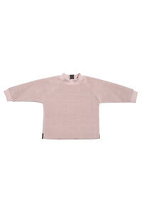 FLEECE BLUSE RUND HALS BABY - 107 - NUDE/NUDE