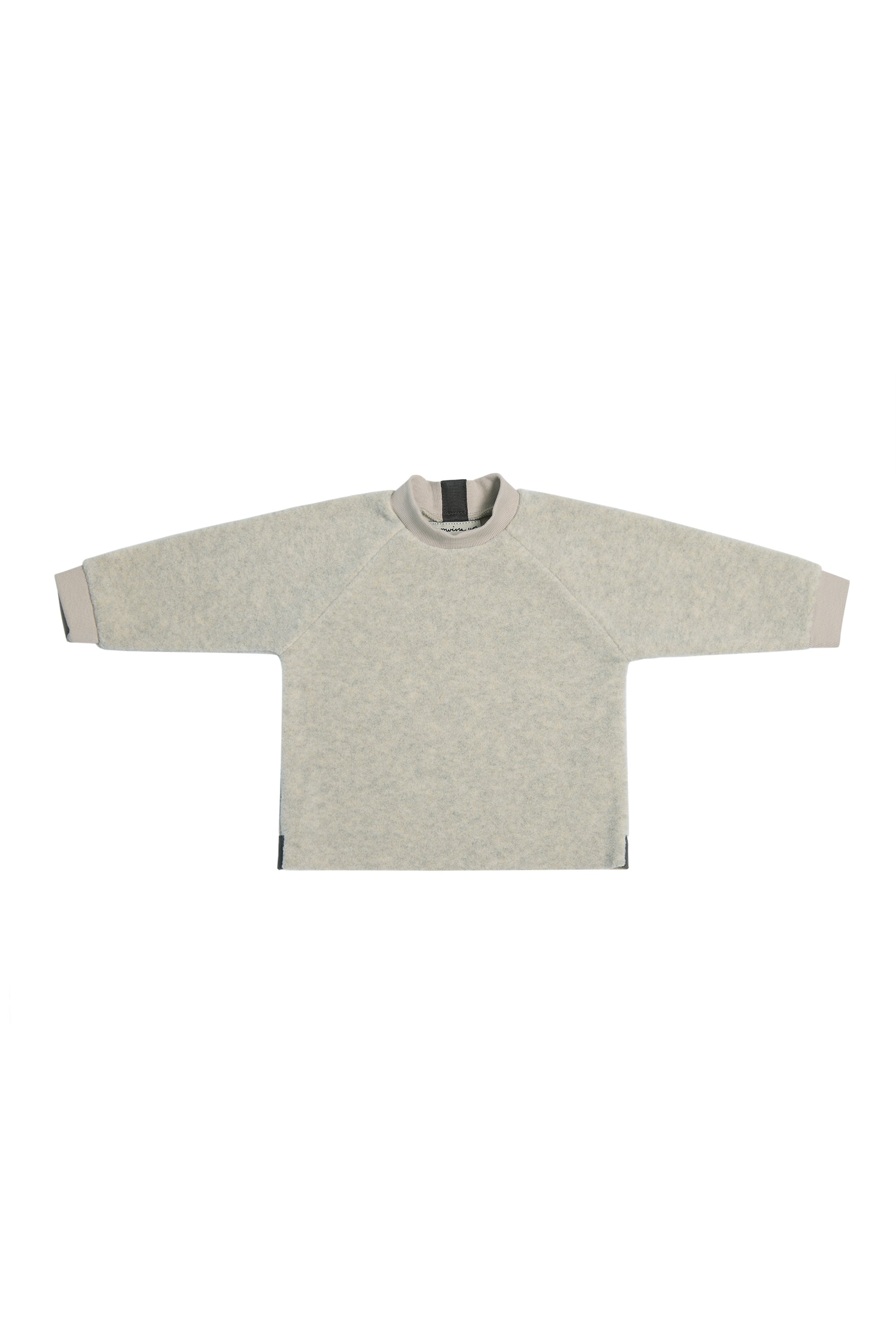 GROWING UP FLEECE BLUSE RUND HALS BABY - 107 GU BLUSER SAND 805