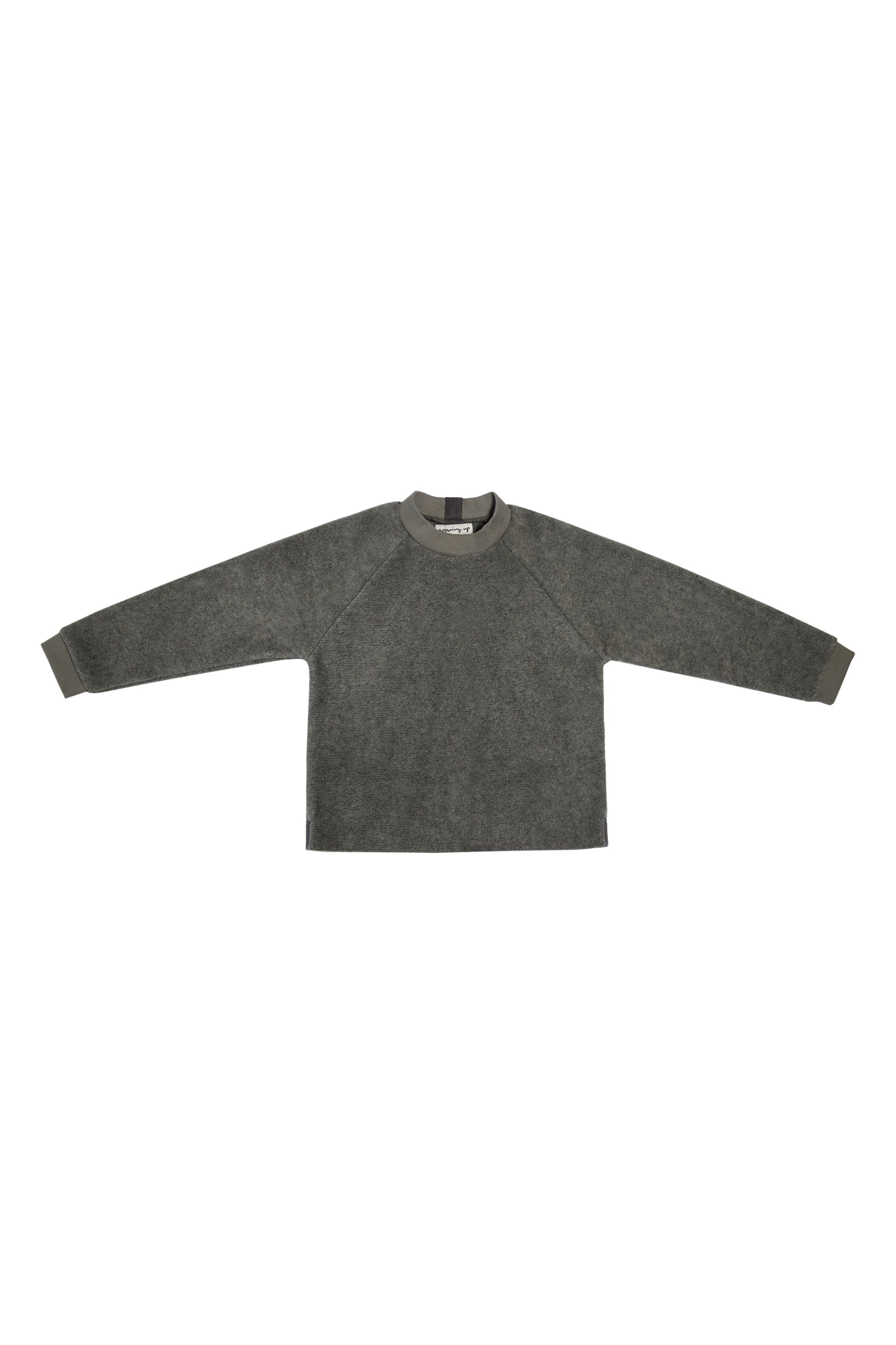 GROWING UP FLEECE BLUSE RUND HALS CHILD - 107 GU BLUSER BARK 320