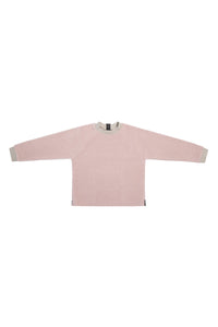 FLEECE BLUSE RUND HALS CHILD - 107 - NUDE/sand